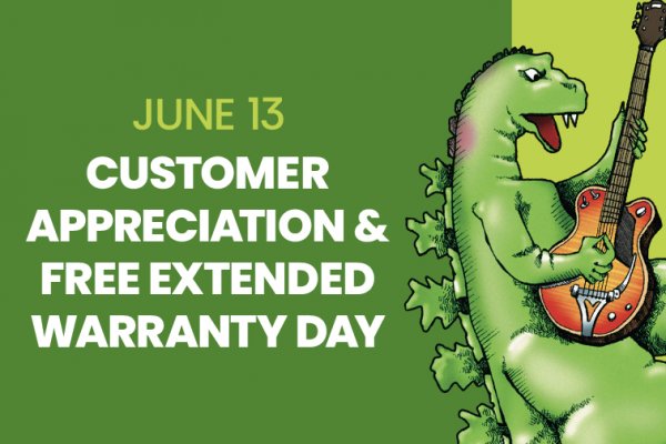 Customer Appreciation & FREE Extended Warranty Day